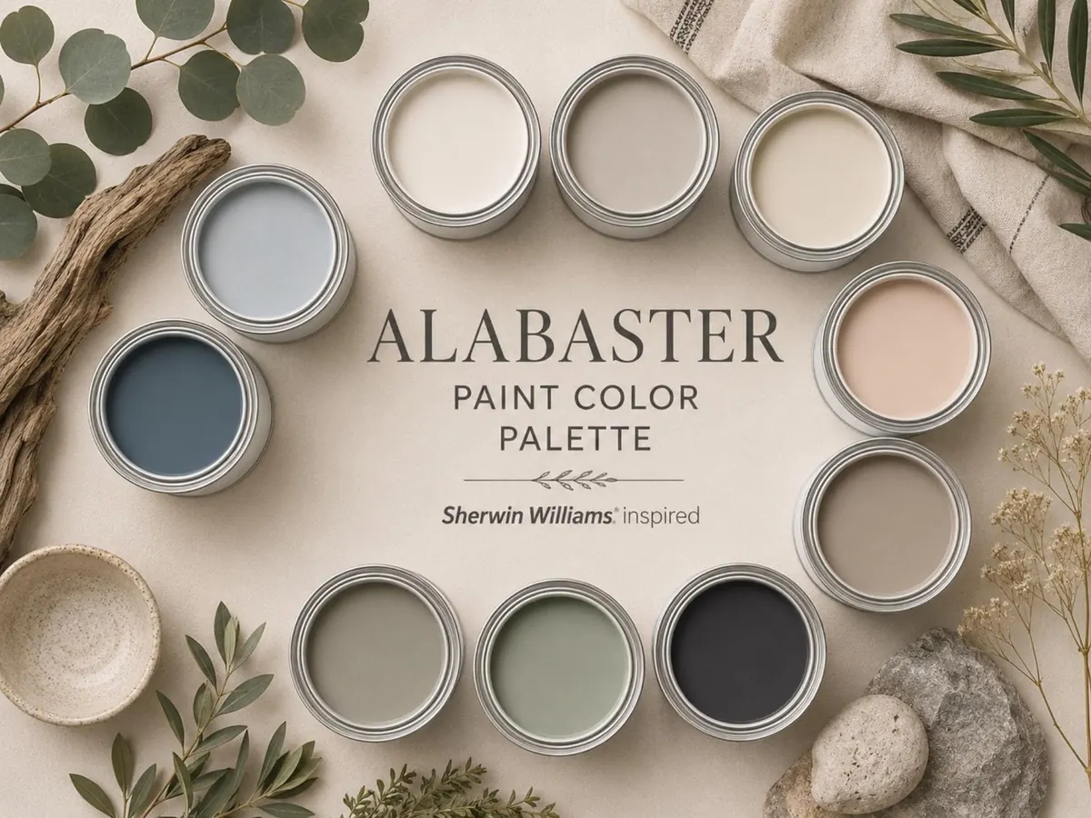 Alabaster Paint Palette — Sherwin-Williams