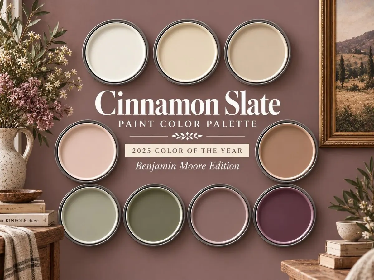 Cinnamon Slate Paint Palette — Benjamin Moore
