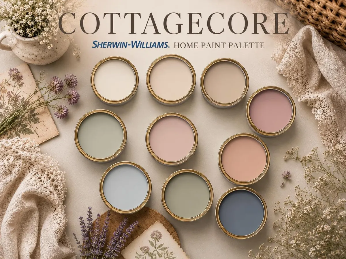 Cottagecore Paint Palette — Sherwin-Williams