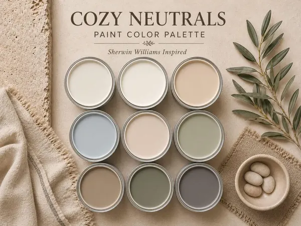 Cozy Neutral Paint Palette — Sherwin-Williams — cover