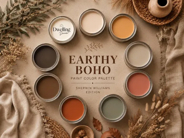Earthy Boho Paint Palette — Sherwin-Williams — cover