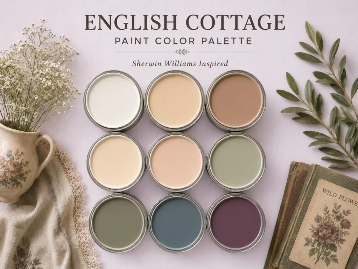 English Cottage Paint Palette — Sherwin-Williams