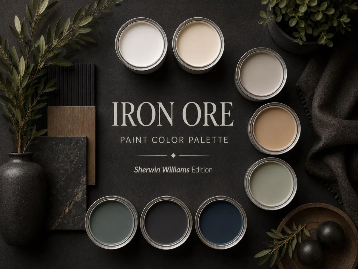 Iron Ore Paint Palette — Sherwin-Williams