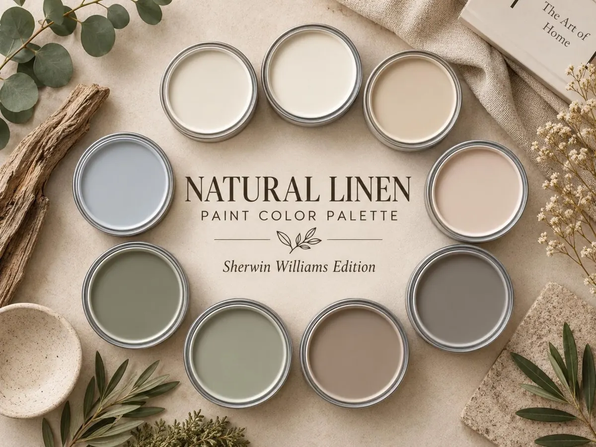 Natural Linen Paint Palette — Sherwin-Williams