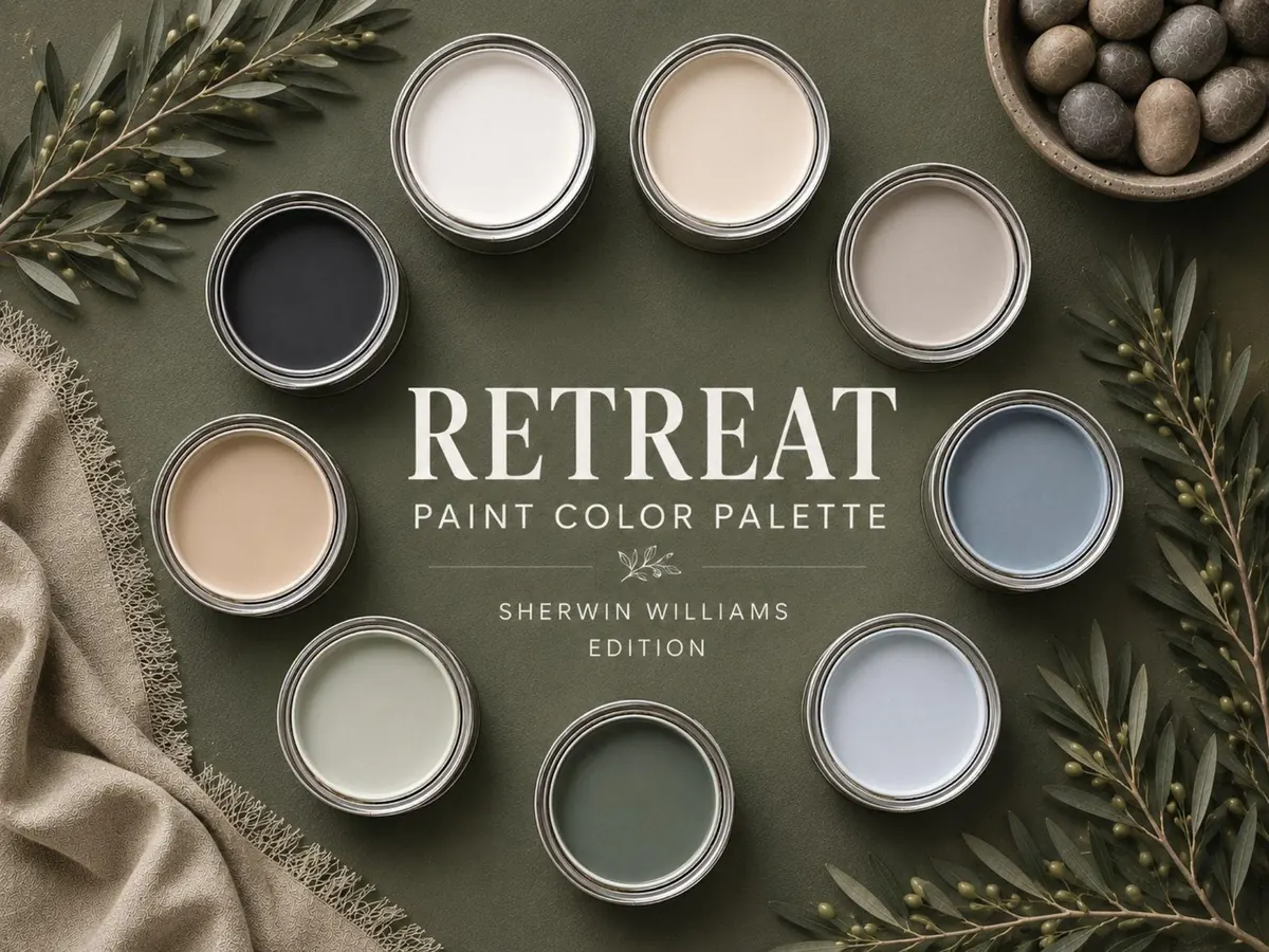 Retreat Paint Palette — Sherwin-Williams