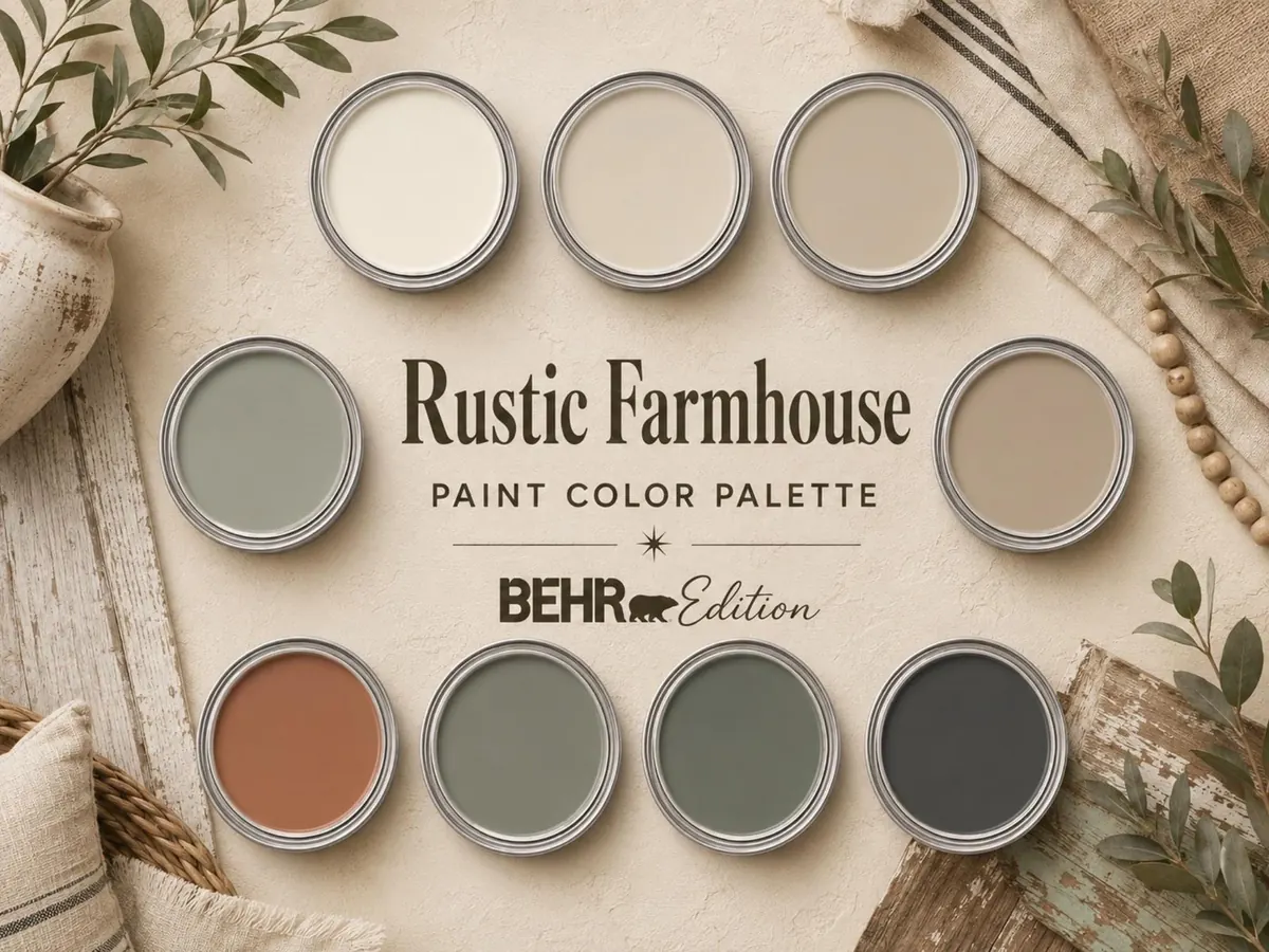 Rustic Farmhouse Paint Palette — Behr