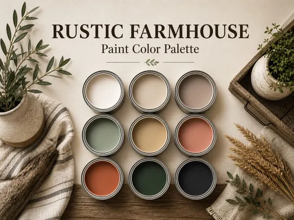 Rustic Farmhouse Paint Palette — Sherwin-Williams — cover