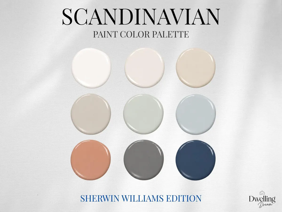 Scandinavian Paint Palette — Sherwin-Williams