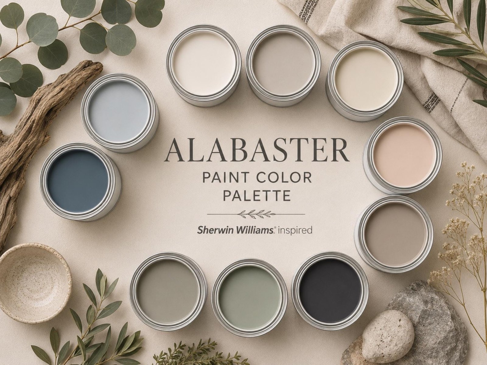 Alabaster Palette (Sherwin-Williams Colors)