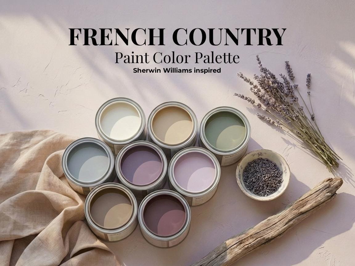 French Country Paint Palette (Sherwin-Williams Colors)
